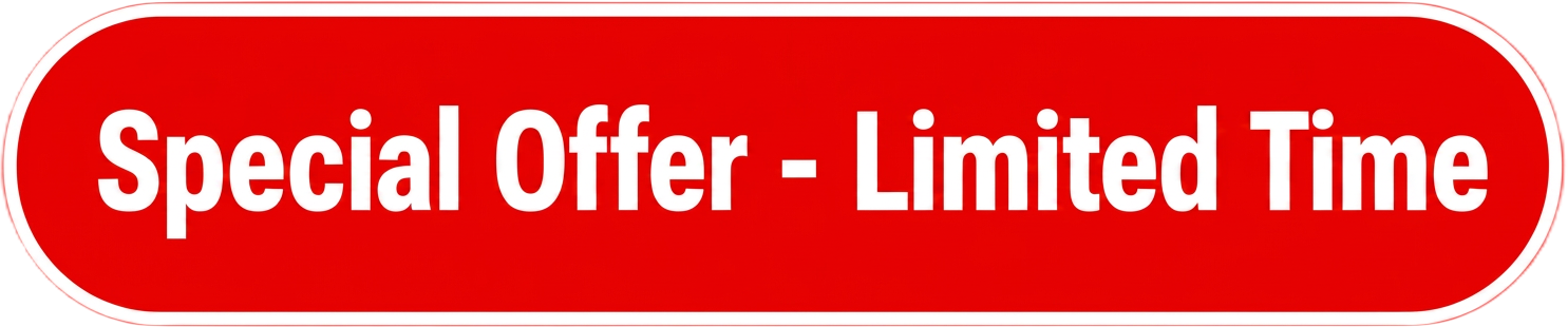Special offer - limited time